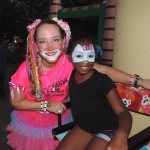 Kitty the Clown and Anyah Moorer